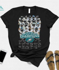 Philadelphia Eagles 2022 NFC East Division Champions Signatures Shirt