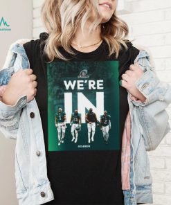 Philadelphia Eagles 2022 NFL Playoffs We’re In Go Birds shirt