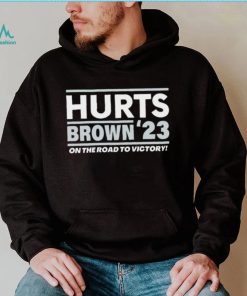 Philadelphia Eagles Hurts – Brown ’23 T Shirt