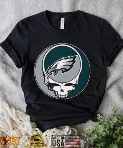 Philadelphia Eagles NFL Team Skull Grateful Dead Shirt