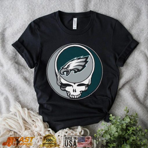 Philadelphia Eagles NFL Team Skull Grateful Dead Shirt