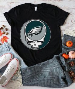 Philadelphia Eagles NFL Team Skull Grateful Dead Shirt