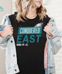 Philadelphia eagles conquered the east 2022 NFC east champions t shirt