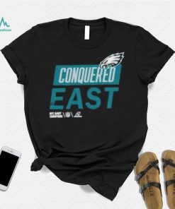Philadelphia eagles conquered the east 2022 NFC east champions t shirt