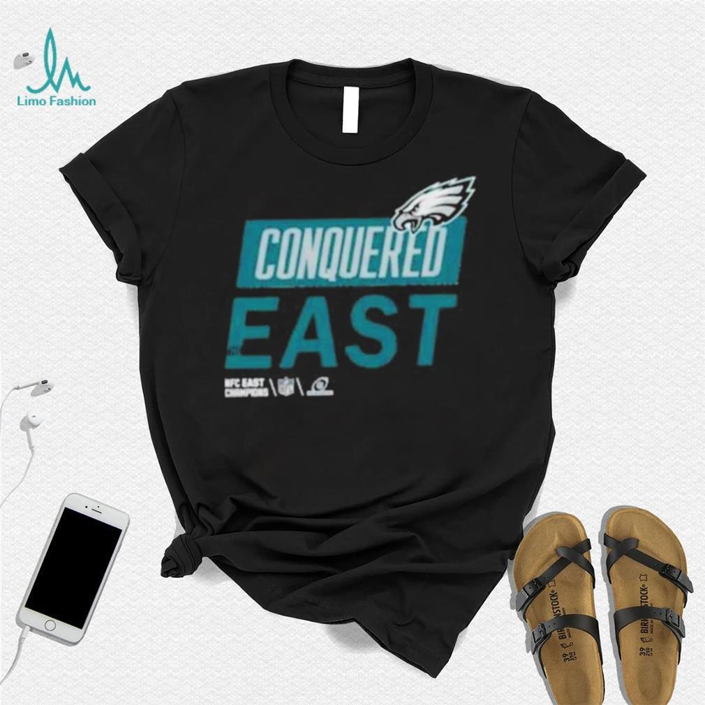 Philadelphia eagles conquered the east 2022 NFC east champions t shirt -  Teeclover