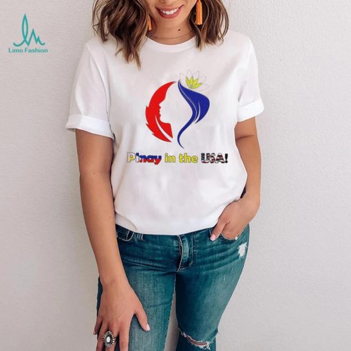 Pinay in the USA logo shirt
