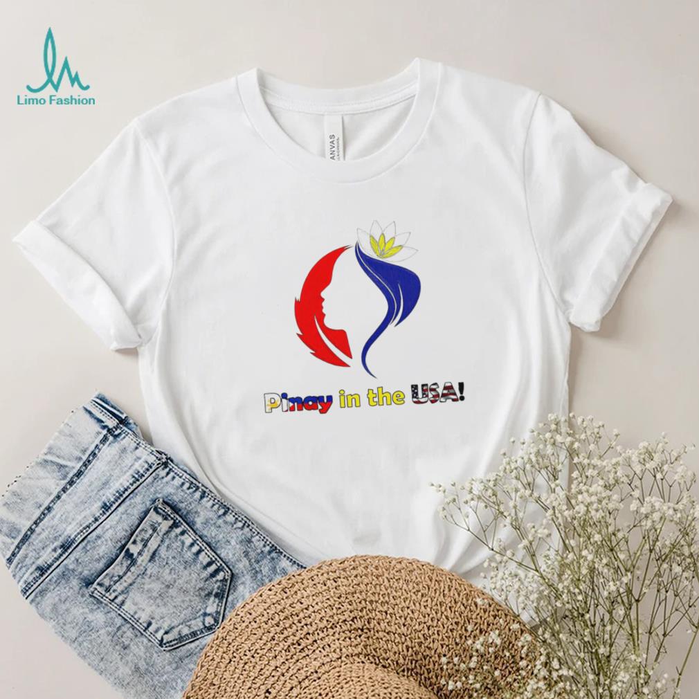 Pinay in the USA logo shirt Pinay in the USA logo shirt
