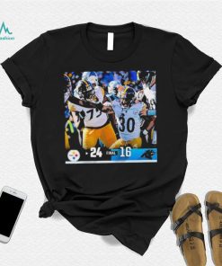 Pittsburgh Steelers 24 16 Panthers NFL 2022 Final Score Shirt