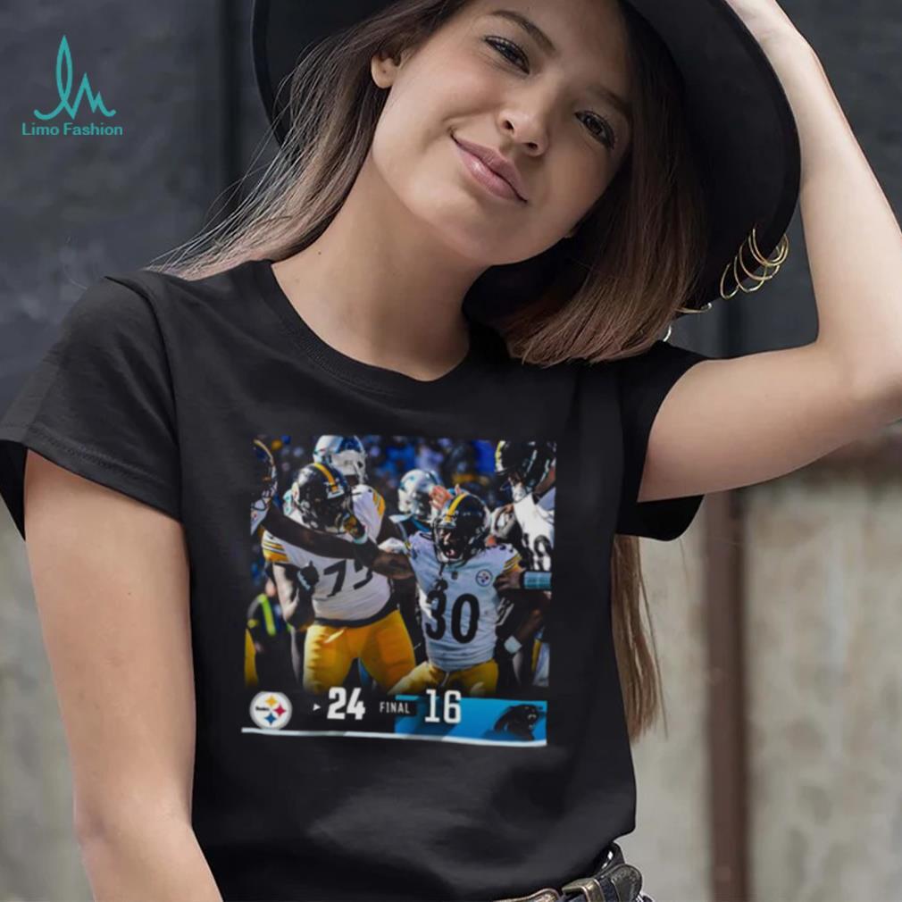 Pittsburgh Steelers 24 16 Panthers Nfl 2022 Final Score Shirt Pittsburgh Steelers 24 16 Panthers Nfl 2022 Final Score Shirt