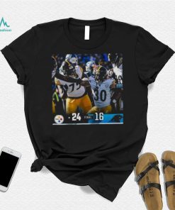 Pittsburgh Steelers 24 16 Panthers Nfl 2022 Final Score Shirt