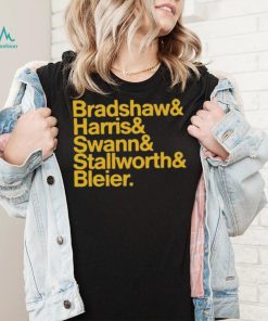 Pittsburgh Steelers Bradshaw Harris Swann Stallworth Bleier Shirt