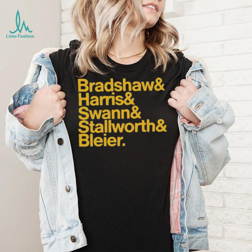 Pittsburgh Steelers Bradshaw Harris Swann Stallworth Bleier Shirt Pittsburgh Steelers Bradshaw Harris Swann Stallworth Bleier Shirt