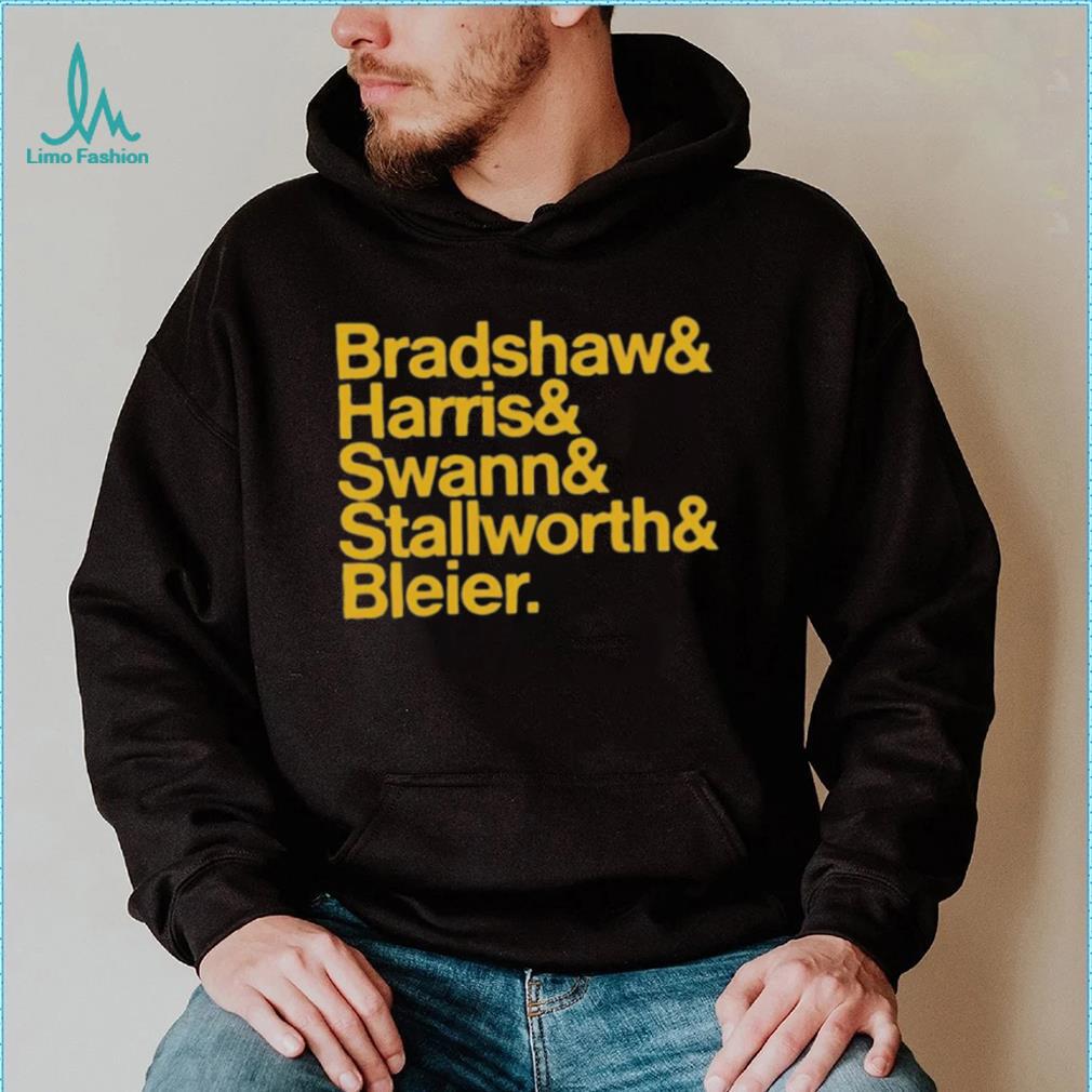 Pittsburgh Steelers Bradshaw Harris Swann Stallworth Bleier Shirt Pittsburgh Steelers Bradshaw Harris Swann Stallworth Bleier Shirt