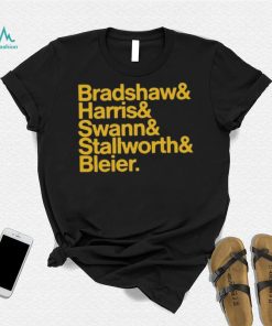 Pittsburgh Steelers Bradshaw Harris Swann Stallworth Bleier Shirt