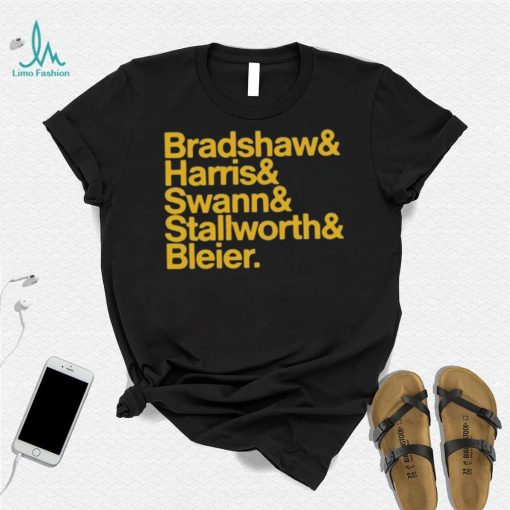 Pittsburgh Steelers Bradshaw Harris Swann Stallworth Bleier Shirt