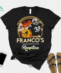 Pittsburgh Steelers franco’s immaculate reception 50 years 1972 2022 shirt