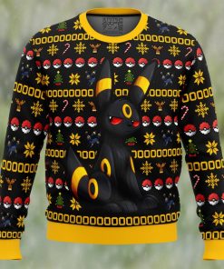 Pokemon Christmas Umbreon Ugly Christmas Sweater