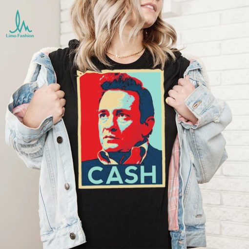 Potrait Retro Johnny Cash Hope Artwork Shirt