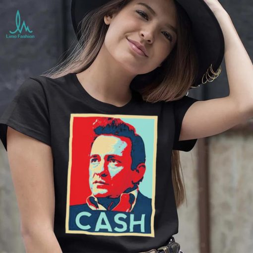 Potrait Retro Johnny Cash Hope Artwork Shirt