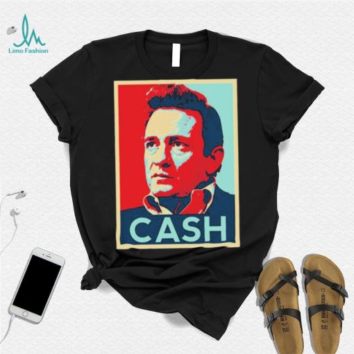 Potrait Retro Johnny Cash Hope Artwork Shirt