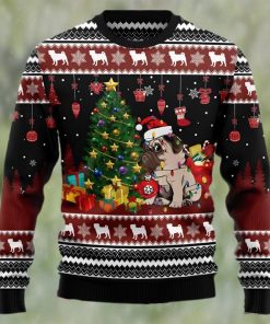 Pug Lover Merry Christmas Ugly Christmas Holiday Sweater