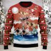 Raccoon Christmas Ugly Christmas Holiday Sweater