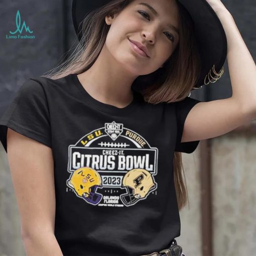 Purdue Boilermakers Vs LSU Tigers Cheez it Citrus Bowl Bound 2023 Orlando Florida Shirt