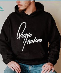 Quavo Huncho Merchandise White Text Shirt