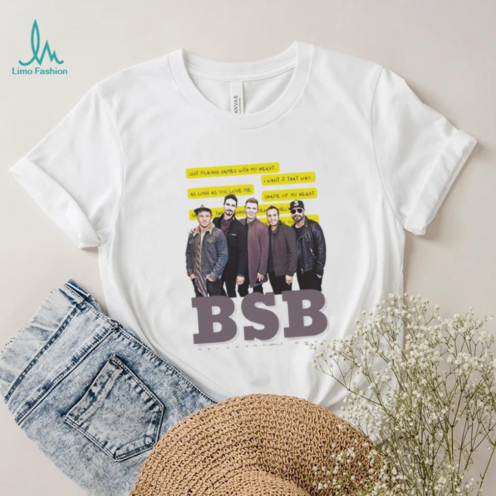 I Want It That Way Tell Me Why, Backstreet Boys Best T-Shirt