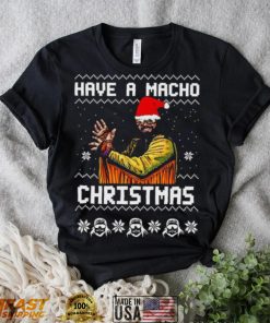 Randy Savage Have A Macho Christmas Vintage Ugly Christmas Sweater