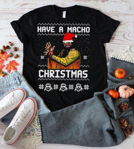 Randy Savage Have A Macho Christmas Vintage Ugly Christmas Sweater