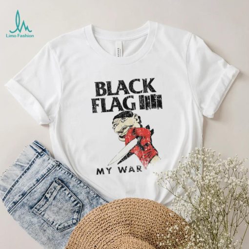 Raymond Pettibon SST Henry Rollins Black Flag my war retro shirt