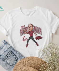 Razorback Go Hogs Eric Musselman Caricature Shirt