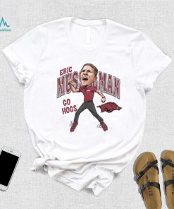 Razorback Go Hogs Eric Musselman Caricature Shirt