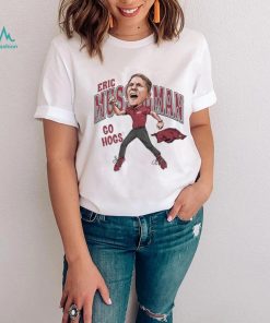 Razorback Go Hogs Eric Musselman Caricature Shirt