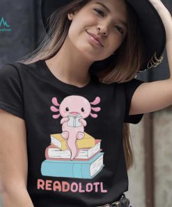 Readdolotl Axolotl red book cute shirt