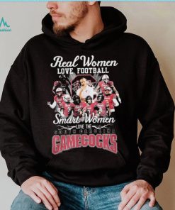 Real Women Love Football Smart Women Love The Gamecocks Shirt