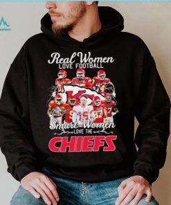 Real Women Love Football Team Sports Smart Women Love The Chiefs Shirt