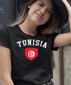 Red Logo Tunisia Supporters Shirt