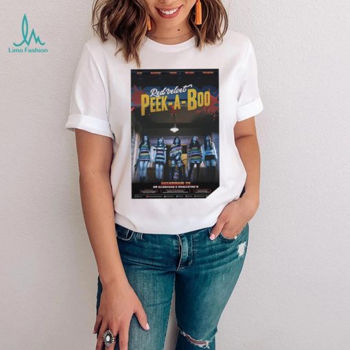 Red Velvet Peek a boo poster shirt