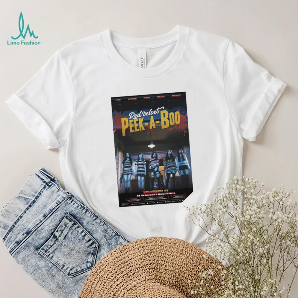 Red Velvet Peek a boo poster shirt Red Velvet Peek a boo poster shirt