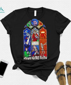 Rediba Dale Deni mecum si vis vivere stained glass shirt