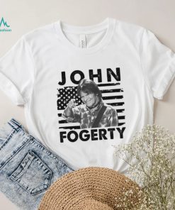 Retro American Flag John Fogerty Music Gift Shirt