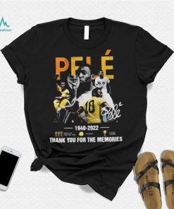 Rip Pele Brazil Football Thank You For The Memories Shirt