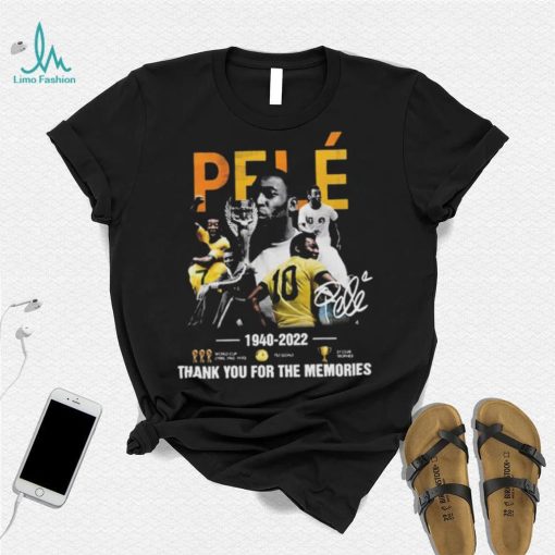 Rip Pele Brazil Football Thank You For The Memories Shirt