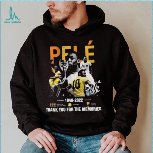 Rip Pele Brazil Football Thank You For The Memories Shirt