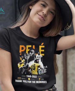 Rip Pele Brazil Football Thank You For The Memories Shirt