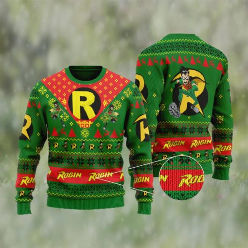 Robin Is Batman Cykick Ugly Christmas Sweater