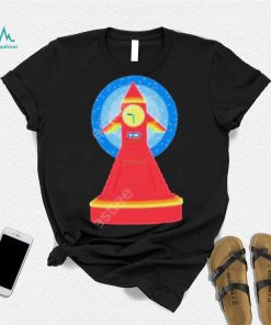 Rocket clock adult shirt