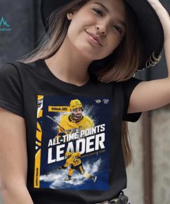 Roman Josi All time Points Leader Shirt